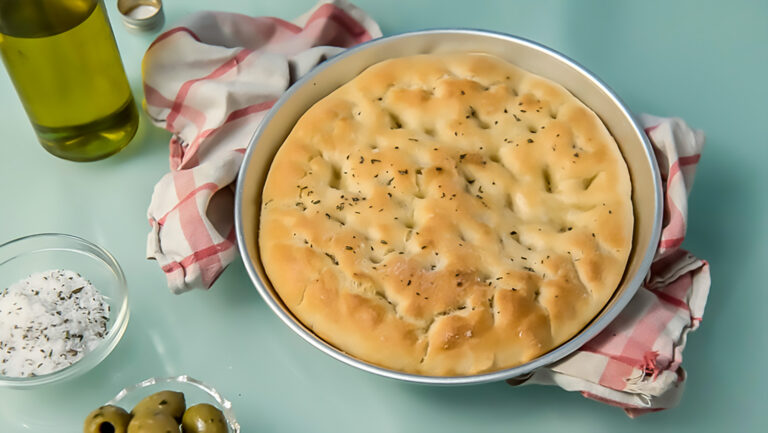 Focaccia Rezept mit Dinkelmehl