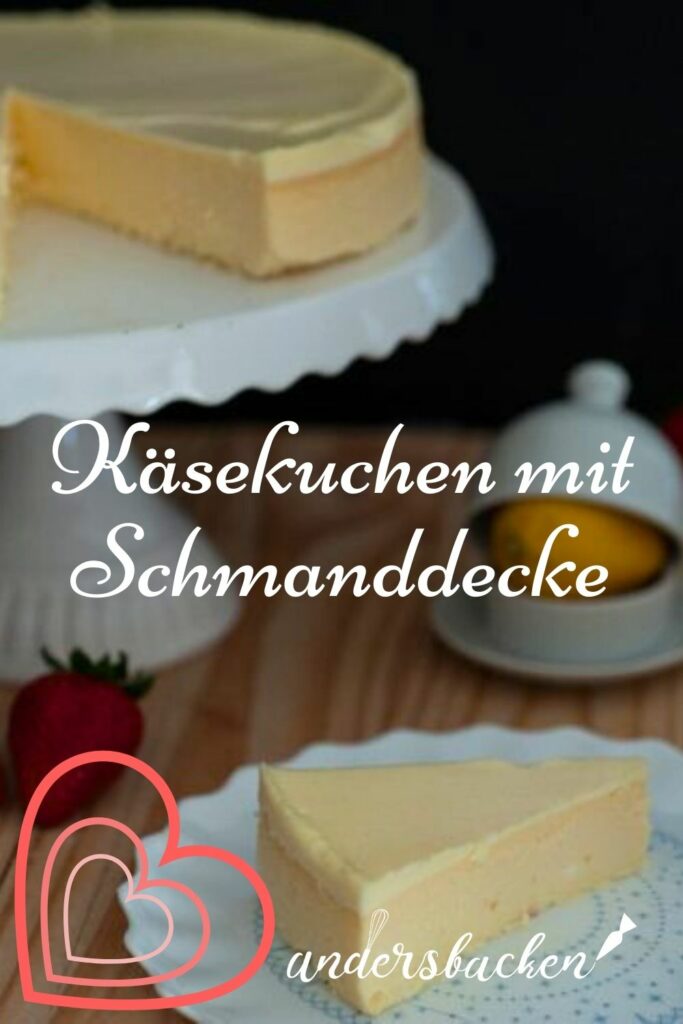 Glutenfreier Käsekuchen mit Schmanddecke Rezept