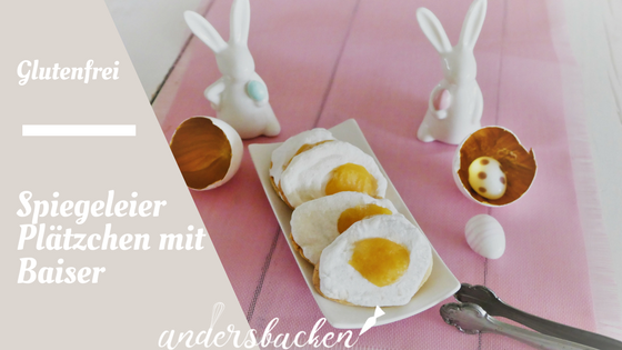 Spiegeleierplätzchen mit Baiser