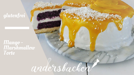 Mango-Marshmallow-Torte