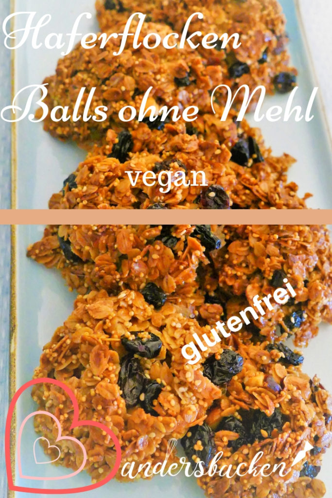 Rezept für Haferflocken Balls Cookies