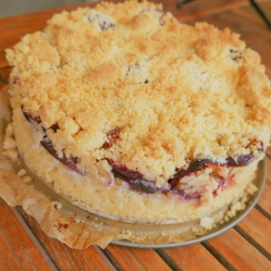 Streuselkuchen mit Zwetschgen