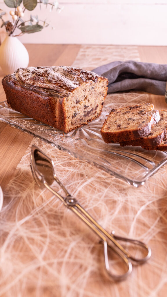 Rezept für glutenfreies Bananenbrot selbermachen, Bananabread laktosefrei