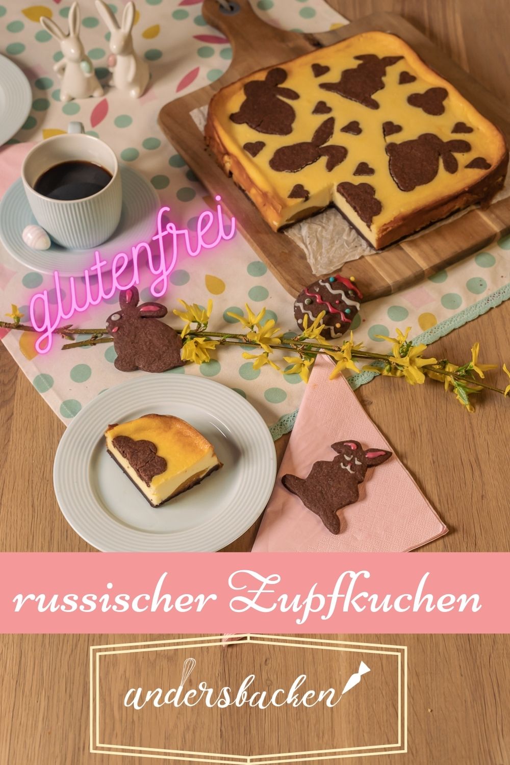 creminger russischer Zupfkuchen glutenfrei backen