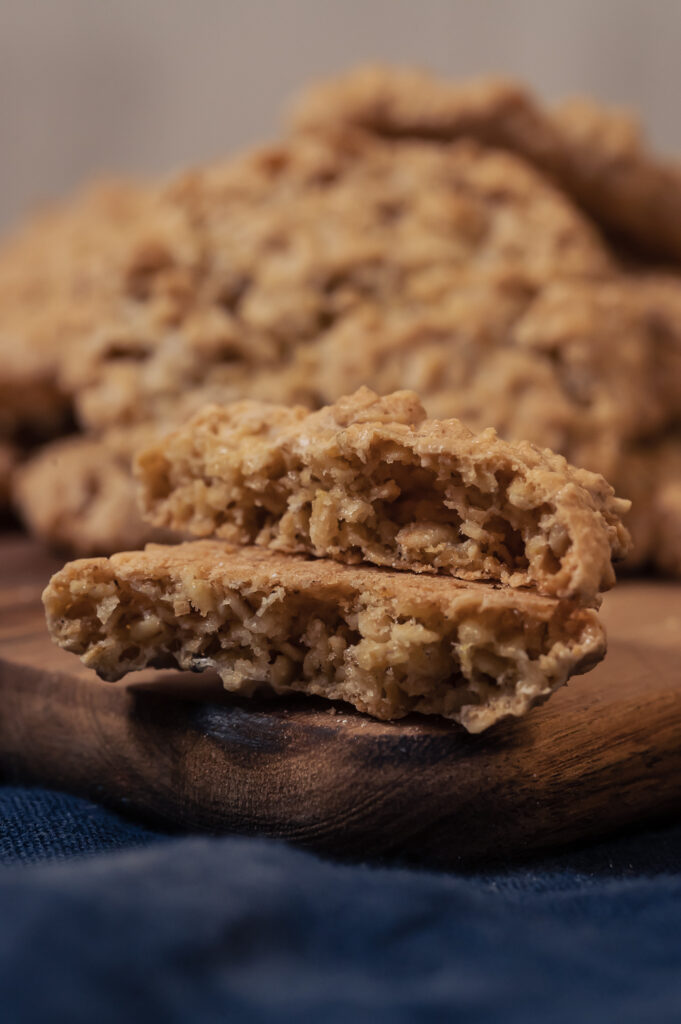 glutenfrei und laktosefreie Haferflocken-Kekse