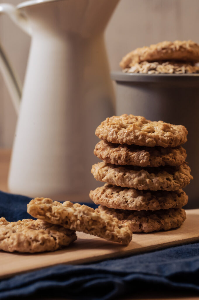 einfaches glutenfreies Haferflockenkekse Rezept