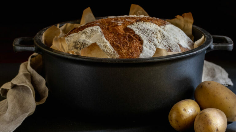 Dinkelbrot im Topf für Einsteiger