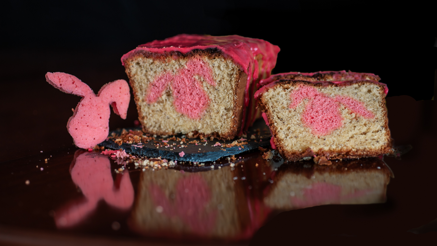 Rezept für glutenfreien Osterkuchen, Hasen im Kauchen