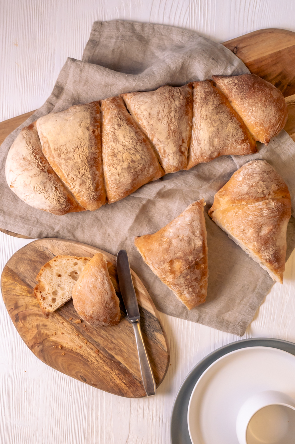 Rezept für Brötchen mit Dinkelmehl