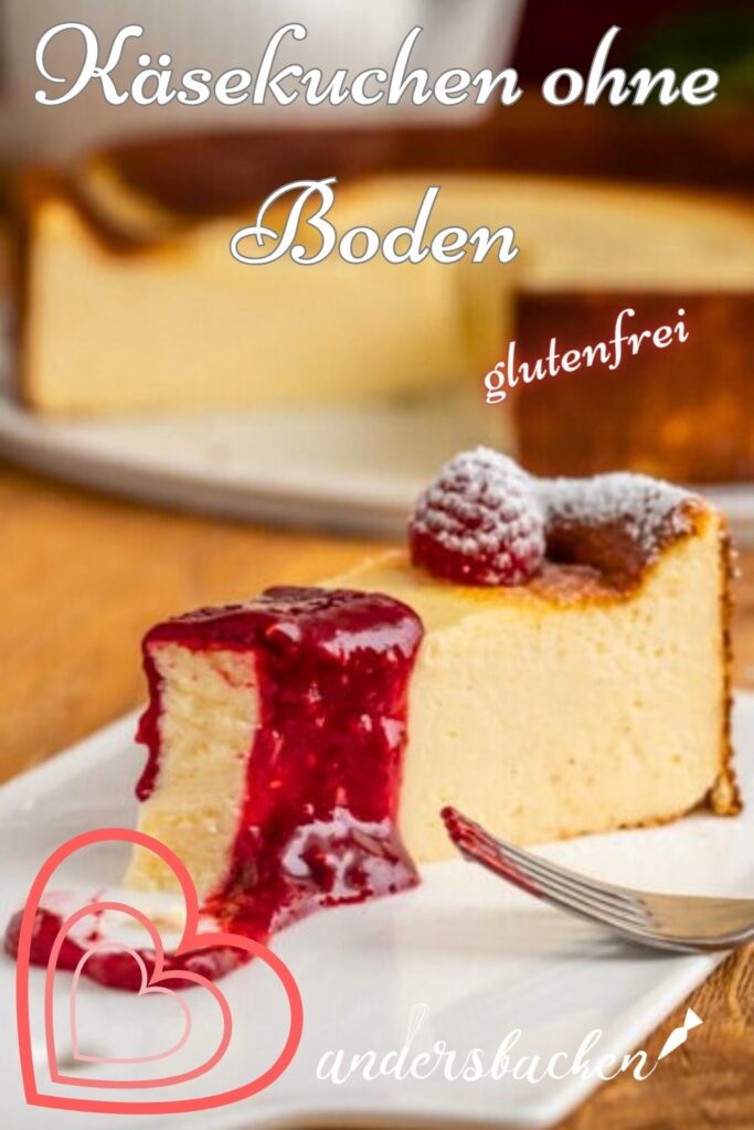 Glutenfreier Käsekuchen Rezept zum nachbacken