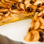 Rezept für glutenfreien Apfelkuchen mit Pfannkuchenteig