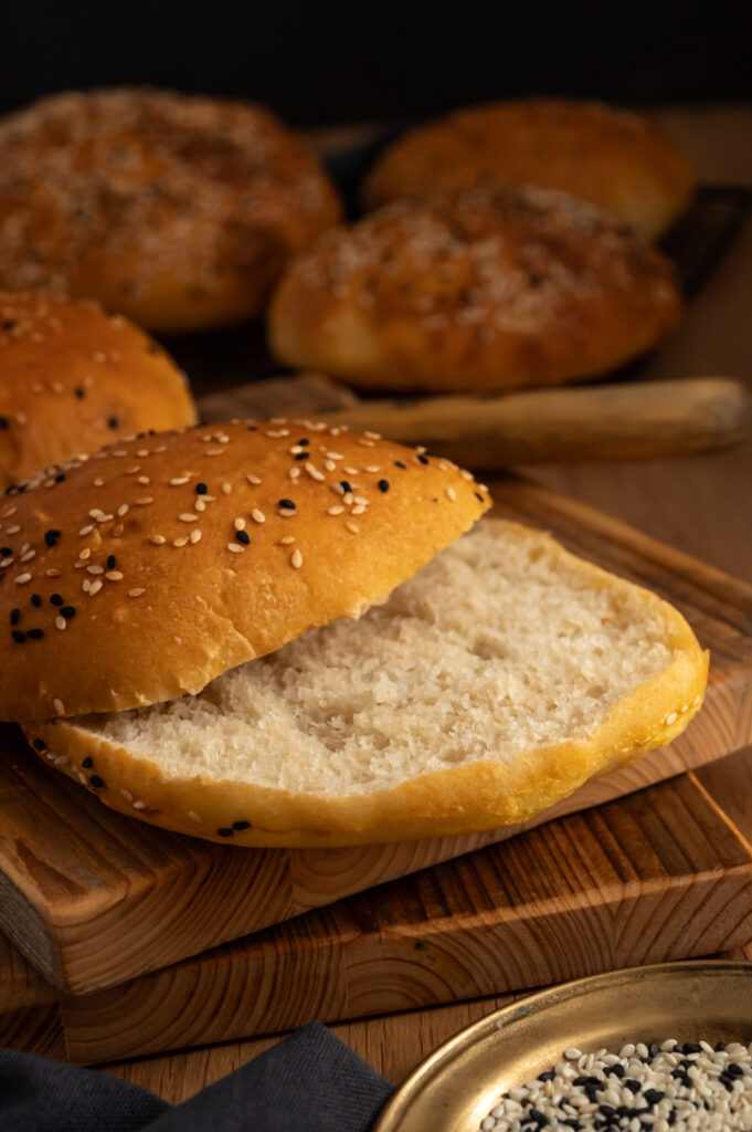 Dinkel-Dönerbrötchen Rezept zum selbst backen