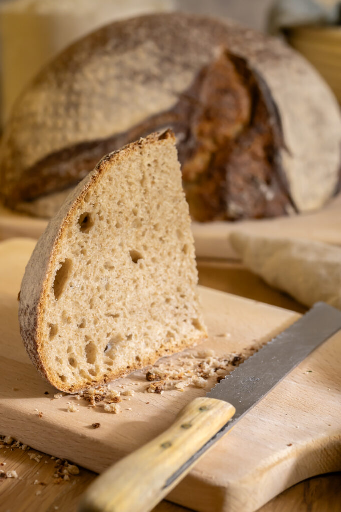 Einfaches Quark-Sauerteigbrot Back-Rezept 