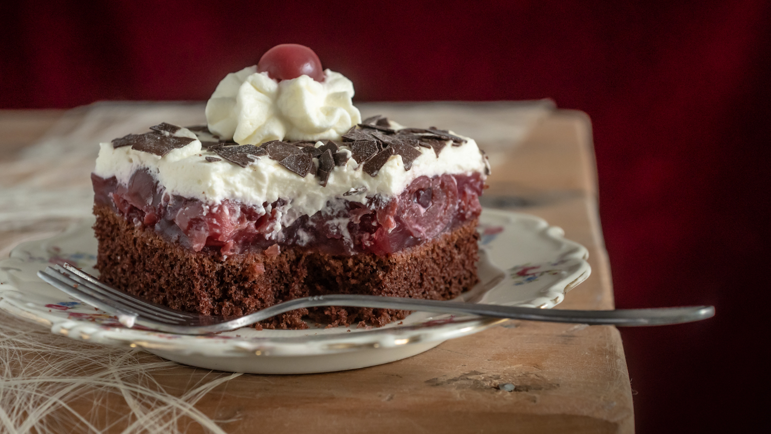 Rezept für glutenfreie schwarzwälder Kirsch vom Blech