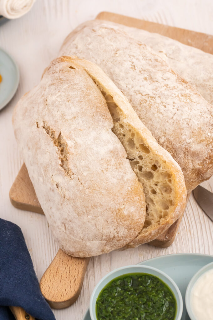 Mein Rezepte für ein schnelles Dinkel-Ciabatta 