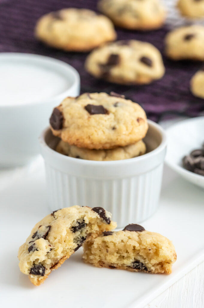 Rezept für amerikan Choco-Cookies glutenfrei, weizenfrei backen. Schokoladen Cookies