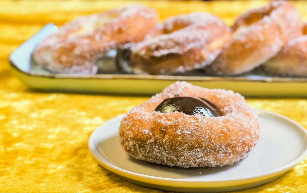 Bauernkrapfen mit Dinkelmehl